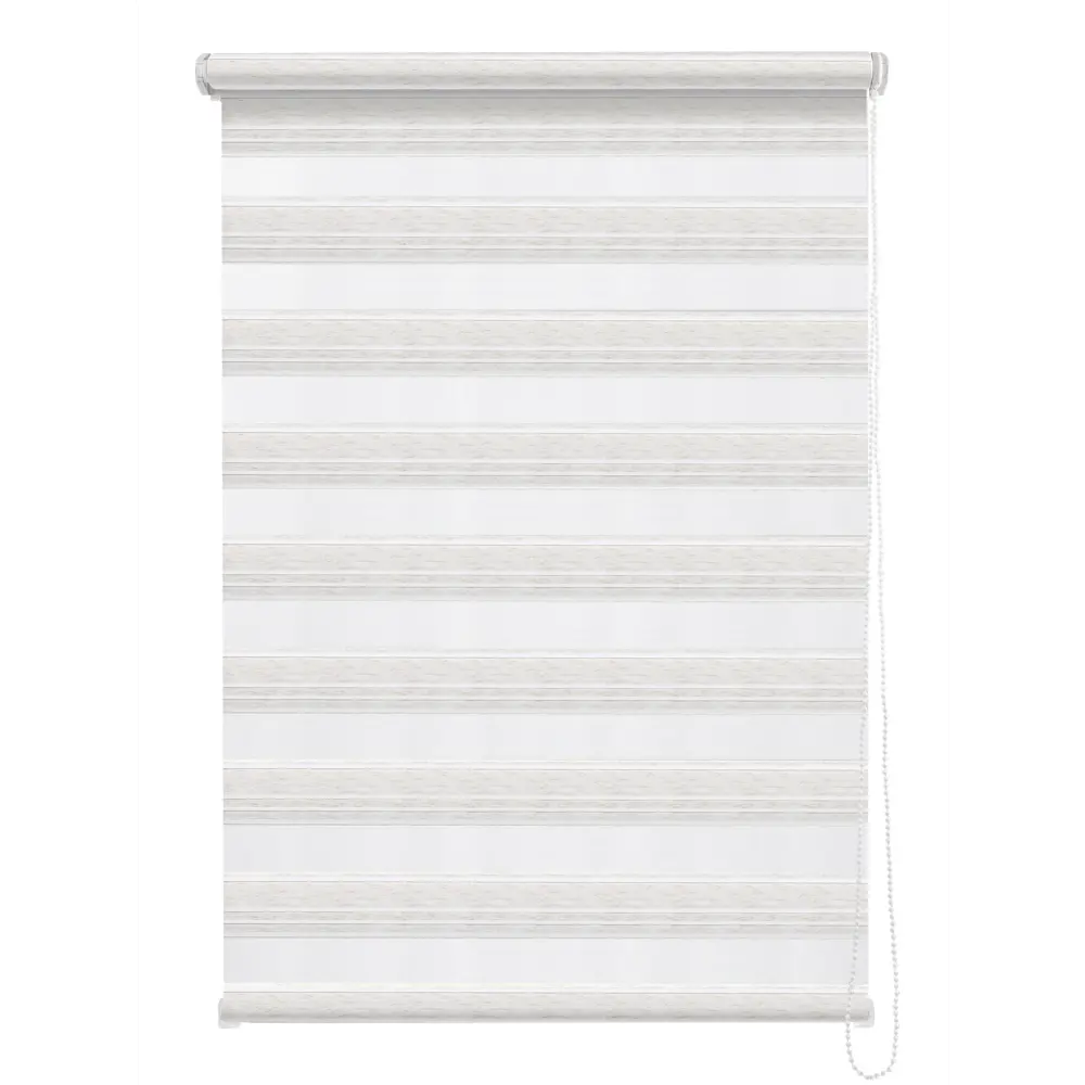 Штора рулонная день-ночь Granada 40x160 см экрю MIAMOZA Коллекция 2024г STLM-2038768