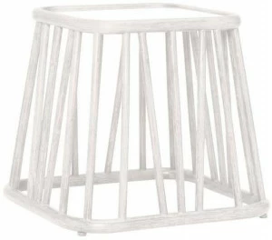 JANUS et Cie Сервиз квадратный из ротанга и стекла Kyoto