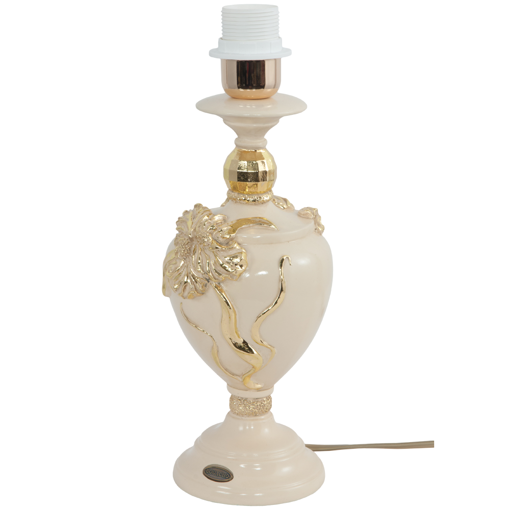 32139,34057 Настольная лампа Флер де Лис Айвори Тюссо Амарант BOGACHO 4627174555097, 4627138151082 - Вид №6