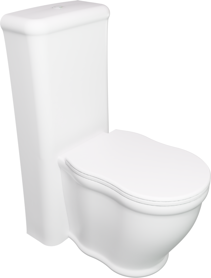 TIWC01-TICIMBL1 Моноблок унитаз с бачком GSG CERAMIC TOUCH