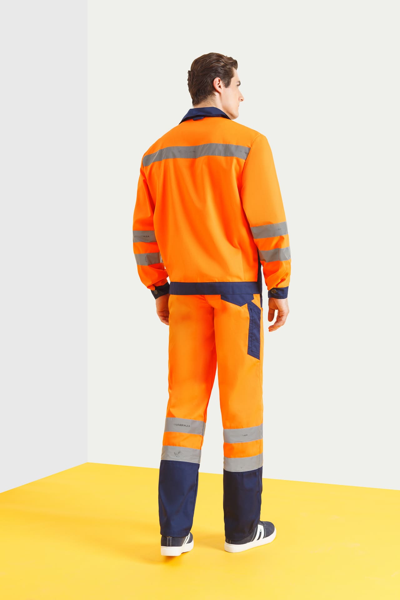 65936 Костюм "Магистраль" с СВП  Летняя спецодежда  размер 44-46/158-164  - Вид №9