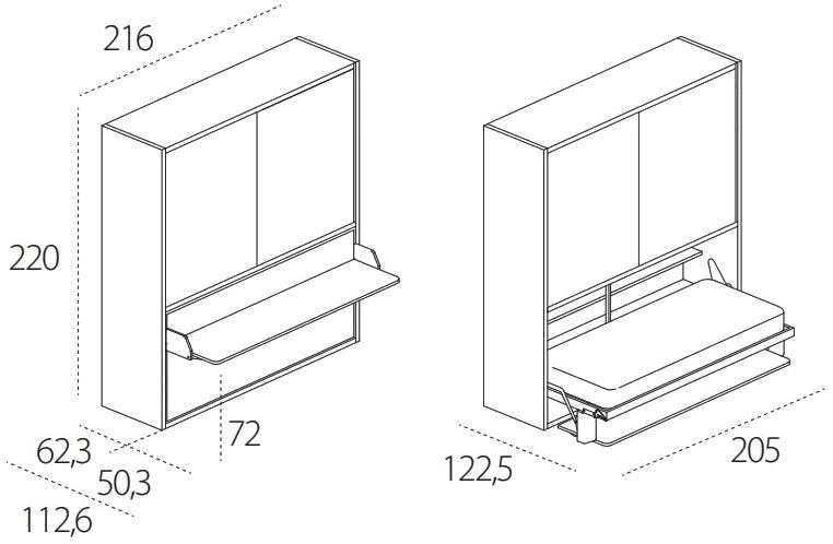 CLEI Выдвижная кровать-трансформер Kali sun-id-1444298 - Вид №9