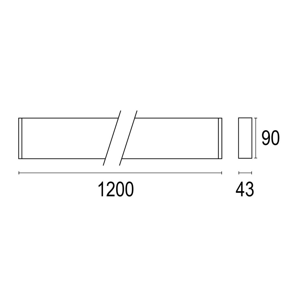 Tratto C 1200 Ghidini Tratto C .05 Темно-Cерый (Матовый)  - Вид №1