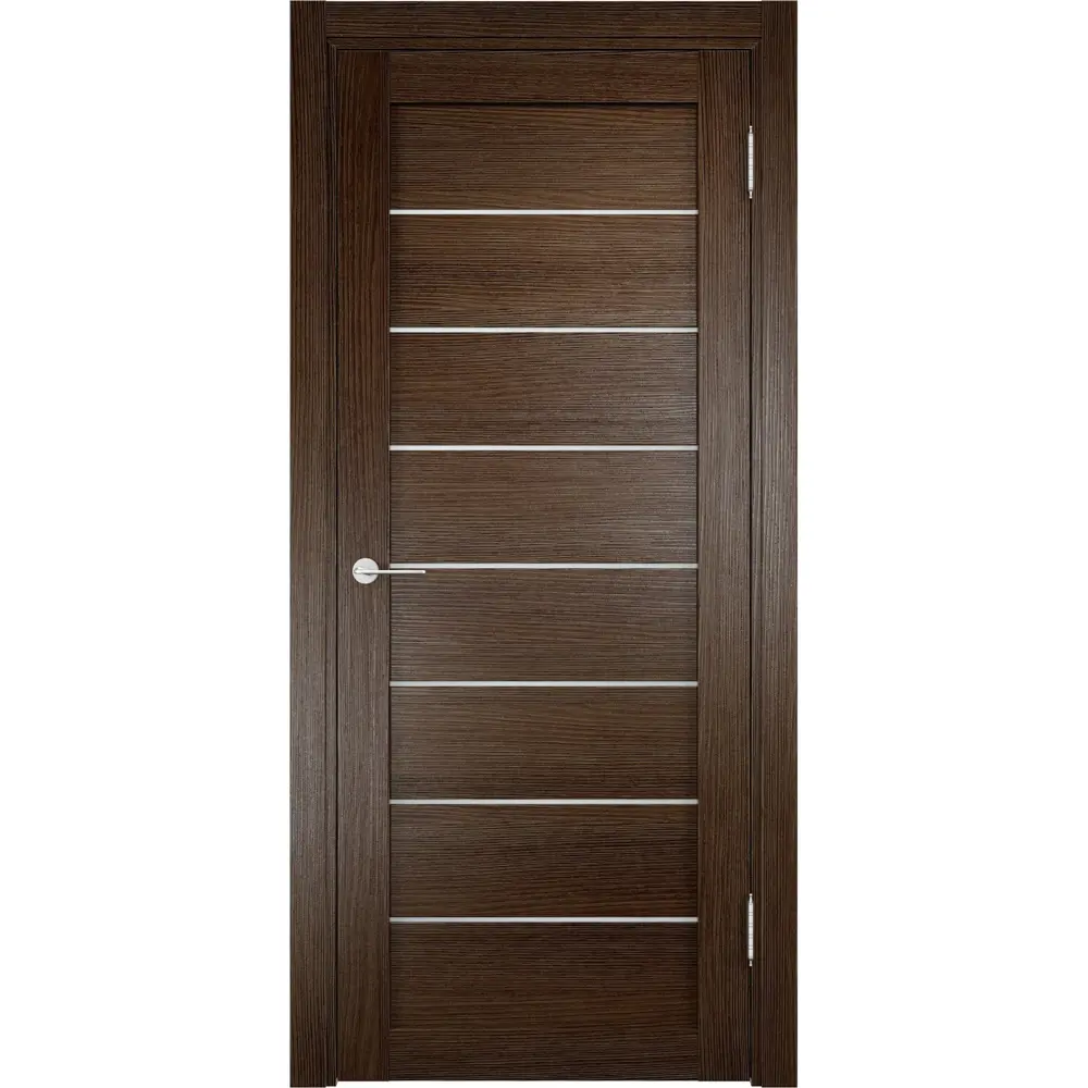 Полотно дверное глухое Мюнхен 90x200 см, ламинация, цвет дуб табак 3D ELDORF STLM-2137148