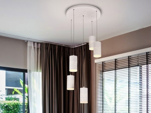 098299 Подвесной светильник 5L белый Schuller Vika