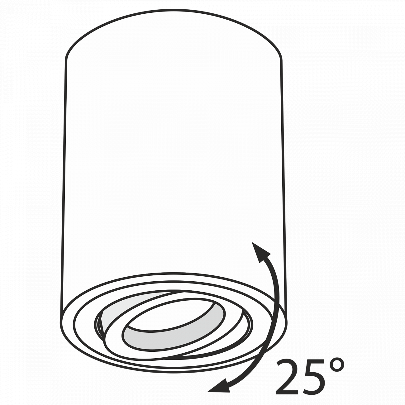 Спот потолочный галогеновый 11,5 см белый Alfa C016CL-01W TECHNICAL CEILING & WALL 00-3956954 Белый  - Вид №4