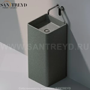 MW40P7037 Напольная раковина стоящая квадратная Ceramica Flaminia Mono