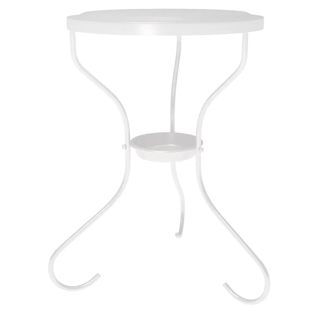 Столик кофейный Sheffilton 52x47 см цвет белый STLM-2113867