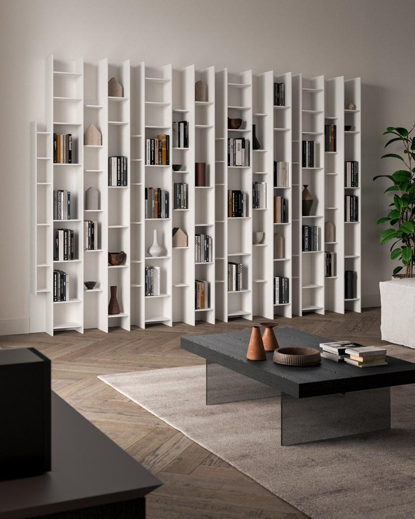 Ozzio Italia Модульный стенной книжный шкаф  X026  - Вид №20