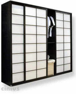 Cinius Шкаф-купе из бука с раздвижными дверцами