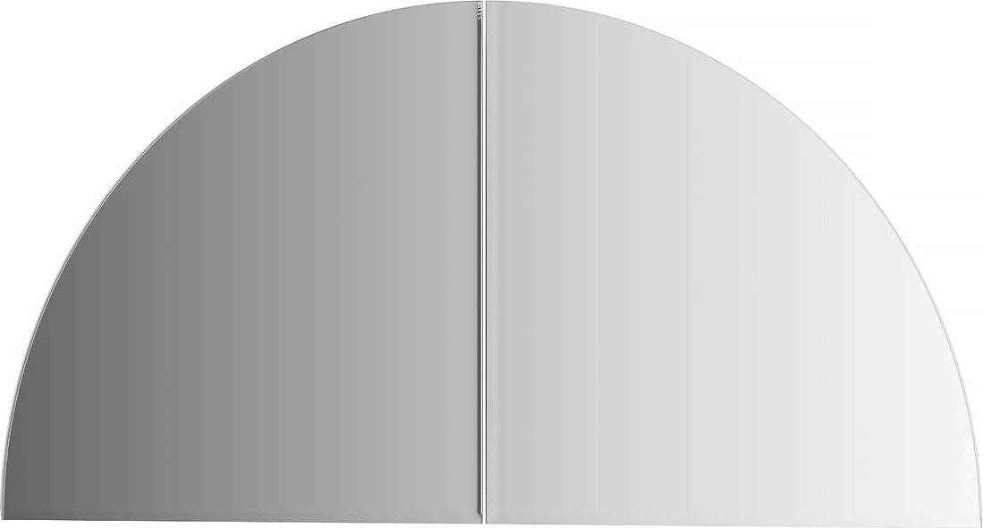 BY 1438 Зеркальная плитка с фацетом 5 mm - комплект 2 шт EVOFORM Refractive