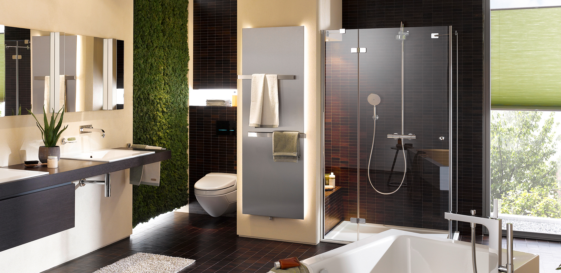 Bemm Трубный полотенцесушитель Пуристический;индивидуальный Plawa Purline + LED sun-id-1224983 - Вид №1