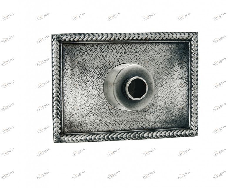 046294.000.50 Комплект отделки для 4-х сторон настенного переключателя Яркий хром Mestre 