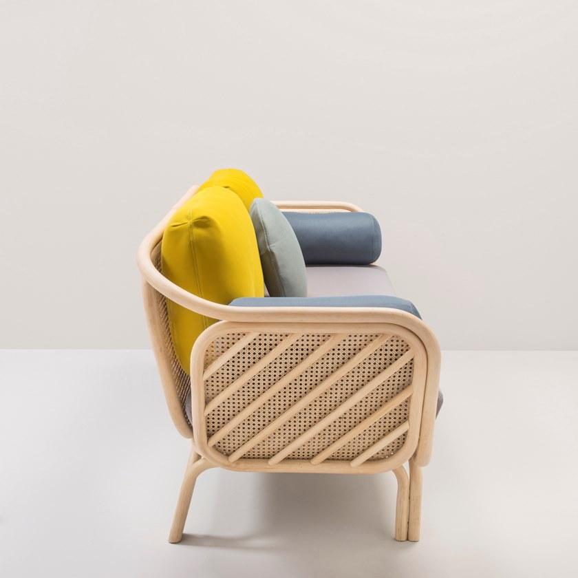 Orchid Edition 2-х местный мягкий диван из ротанга со съемным чехлом sun-id-1376679 - Вид №2