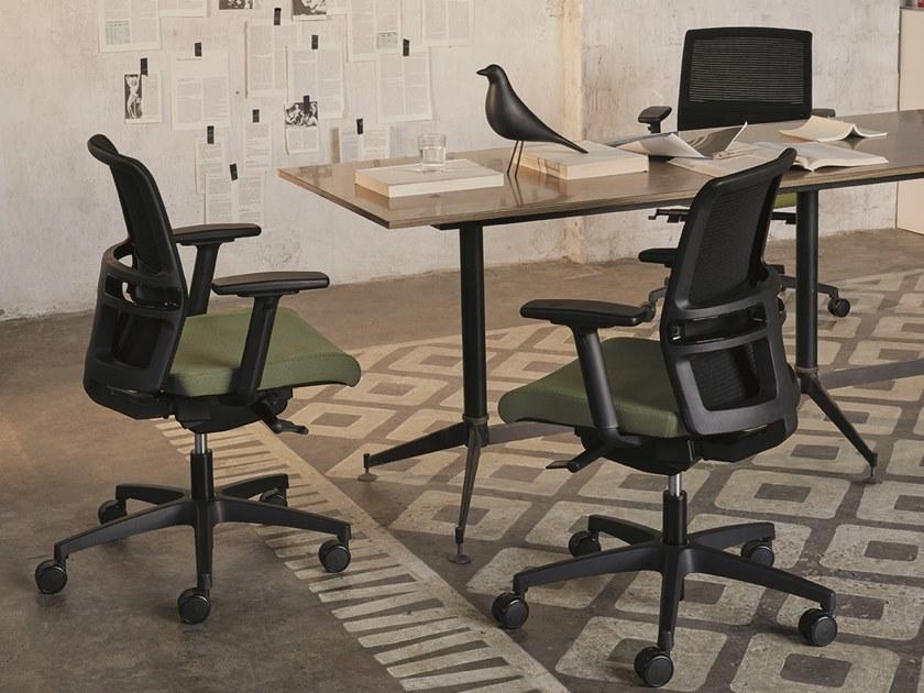 Linea Fabbrica Офисный стул 5 спиц с подлокотниками Omnia sun-id-1409101 - Вид №5