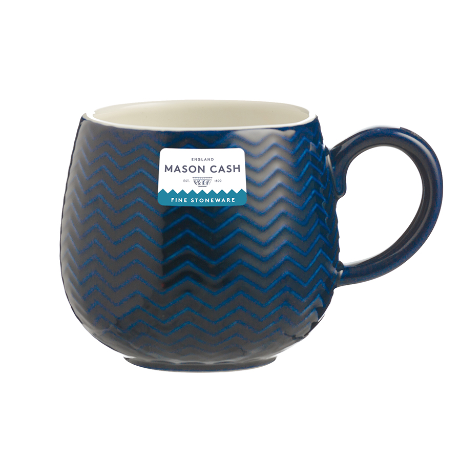 2002.143 Кружка embossed, 350 мл, синяя Mason Cash  - Вид №5