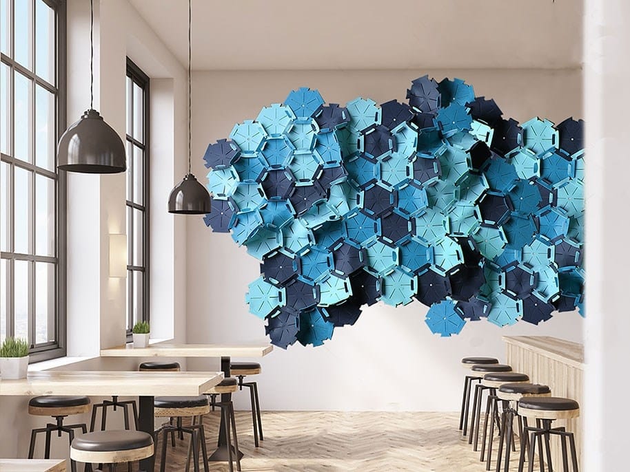 ПЭТ акустическая панель Slalom войлок ARCH-00016390