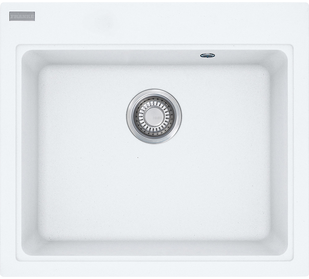 114.0060.685 Better, серия maris, fragranite, мойка mrg 610-58 вентиль-автомат, белый, про-во словакия Franke Franke Maris Free by Dror 