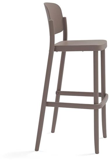 COLOS Высокий штабелируемый табурет из полипропилена Piazza sun-id-1433785 - Вид №2