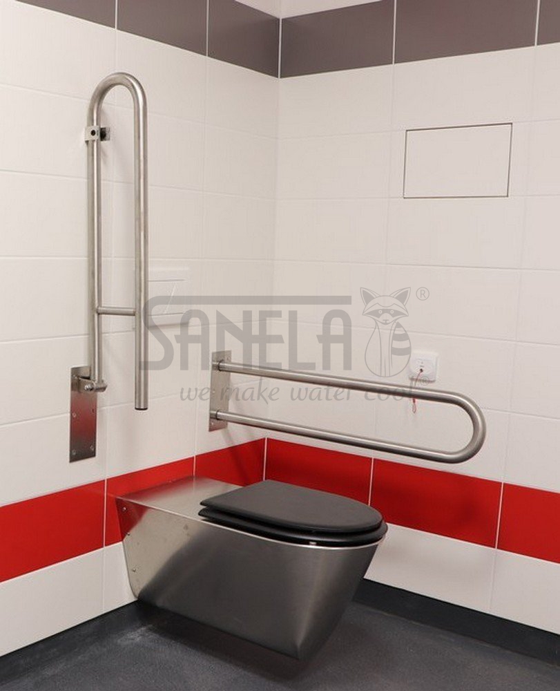 49036 Нержавеющий откидной поручень SANELA  - Вид №1