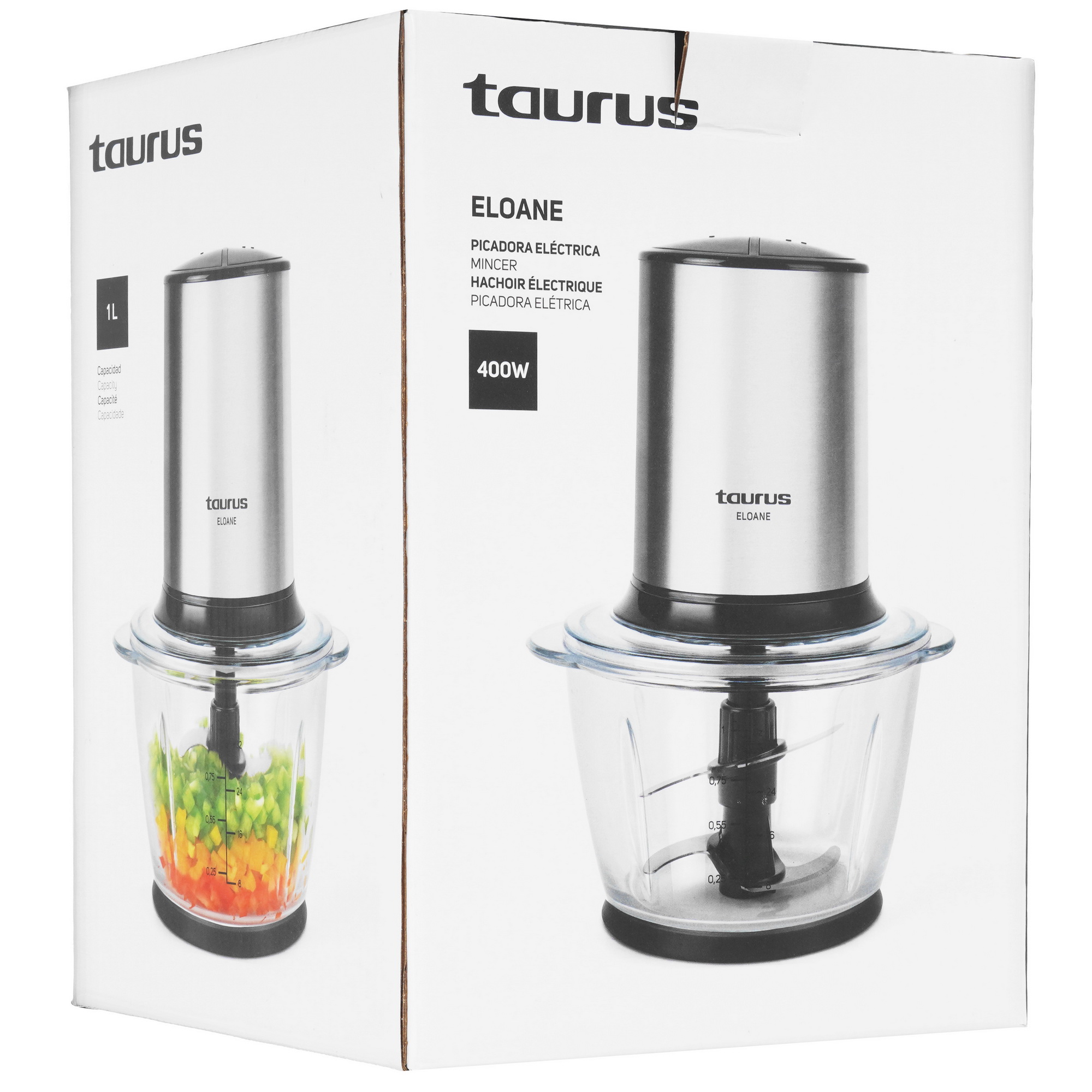 9918794 Измельчитель  Taurus Eloane серебристый STDN-0032513 - Вид №8