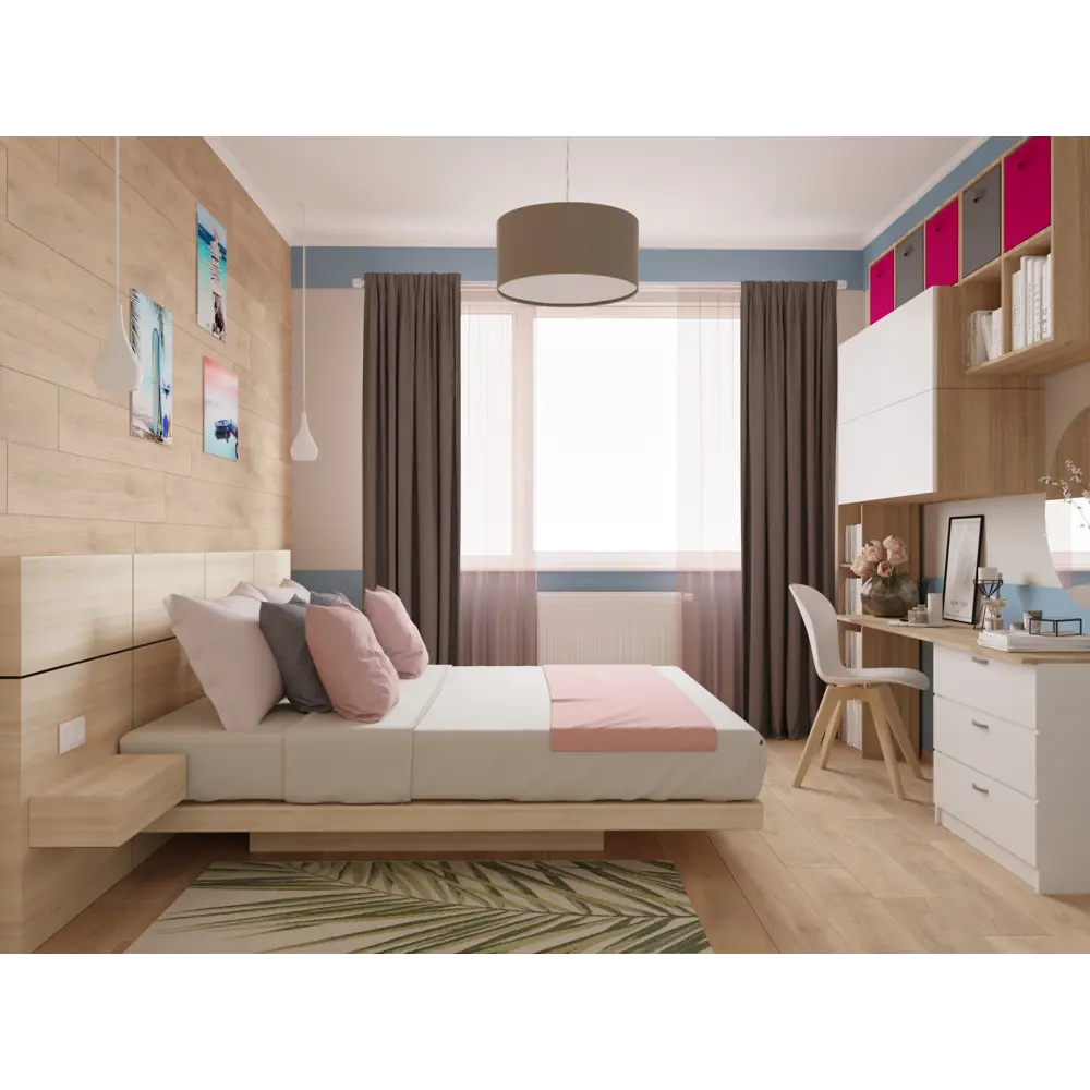 Santreyd: Полка мебельная ЛДСП 2700x400 мм дуб сонома с двусторонней кромкой 17093696 STLM-0007461 - Вид №5