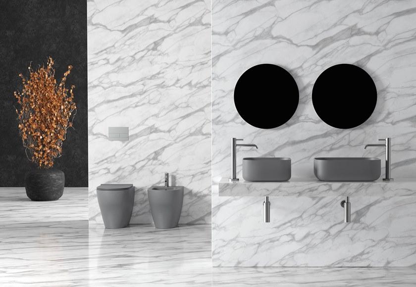 32200101 Приставной унитаз напольный Белый Alice Ceramica UNICA Италия - Вид №6