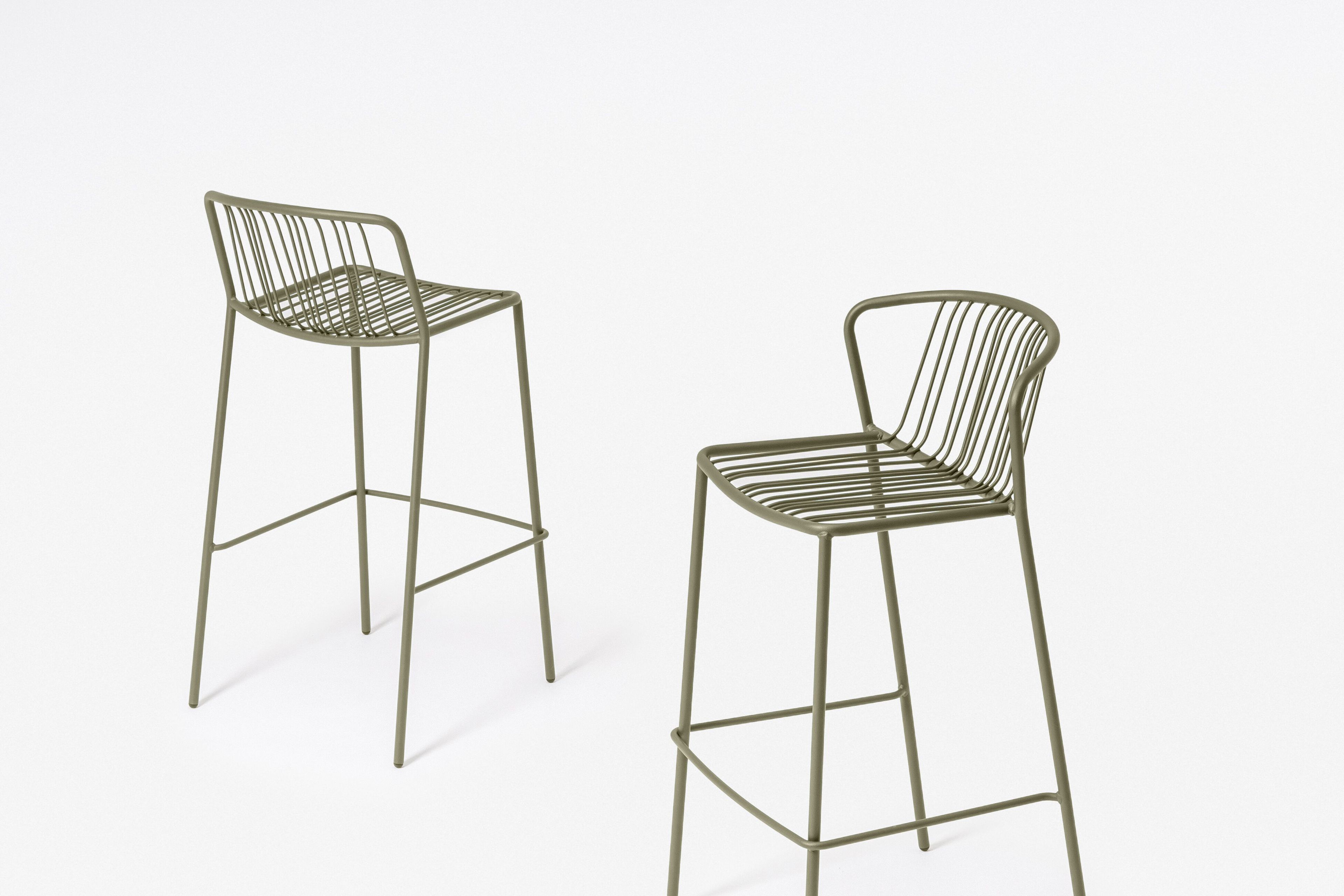 Стальной стул с порошковым покрытием с подлокотниками MDD Bris ARCH-00093647 - Вид №8