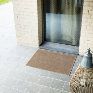 Коврик грязезащитный KREAFORTA Maui полиэстер 44x74 см цвет бежевый