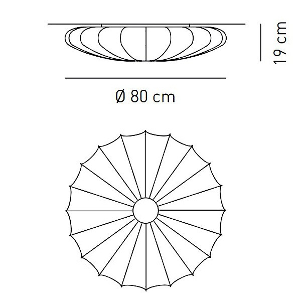 Axo Light MUSE PLMUSE80MCXXE27 универсальный Santreyd 77676 - Вид №3