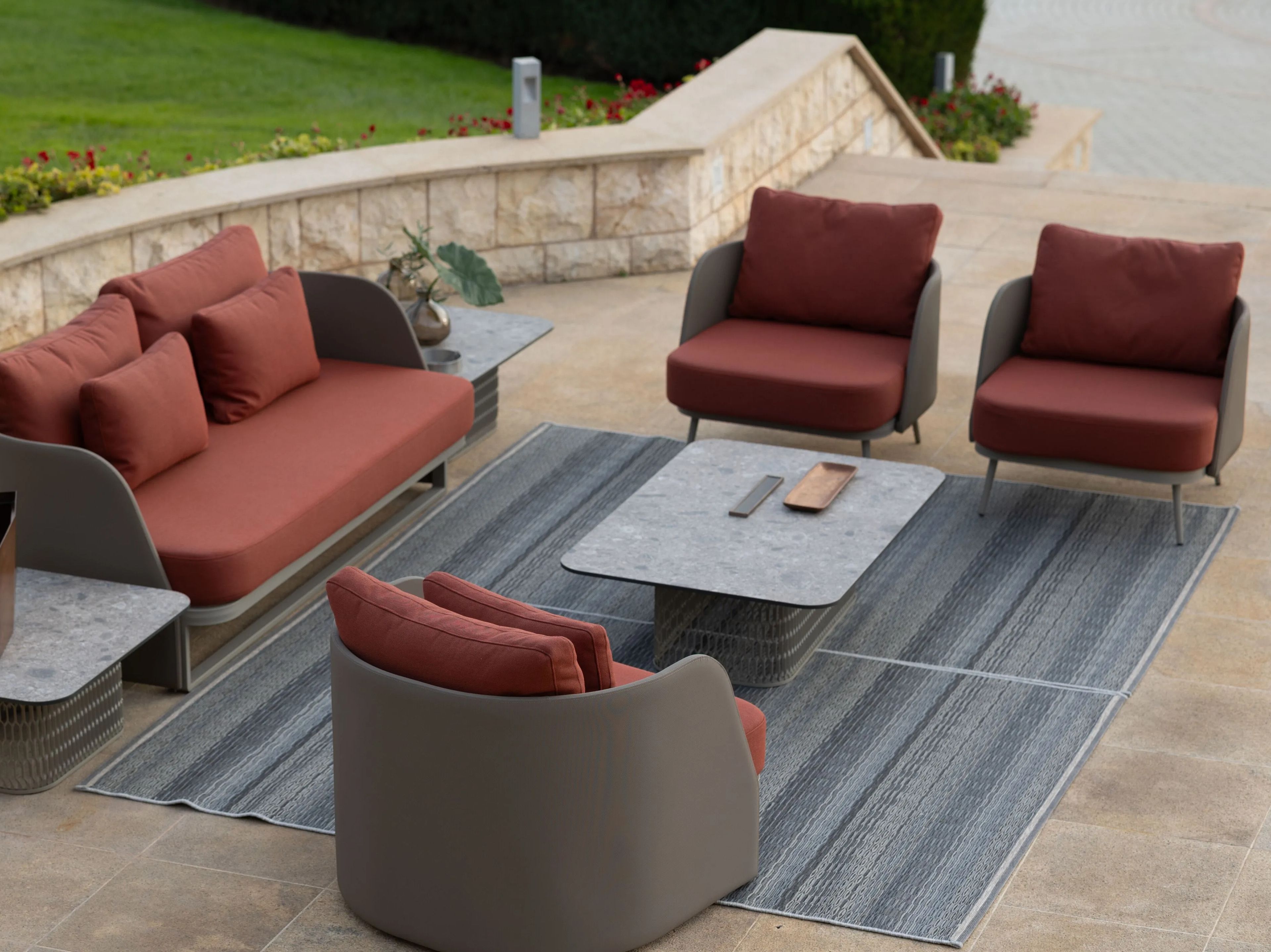 Садовое кресло с подлокотниками 10Deka ветер ARCH-00077351