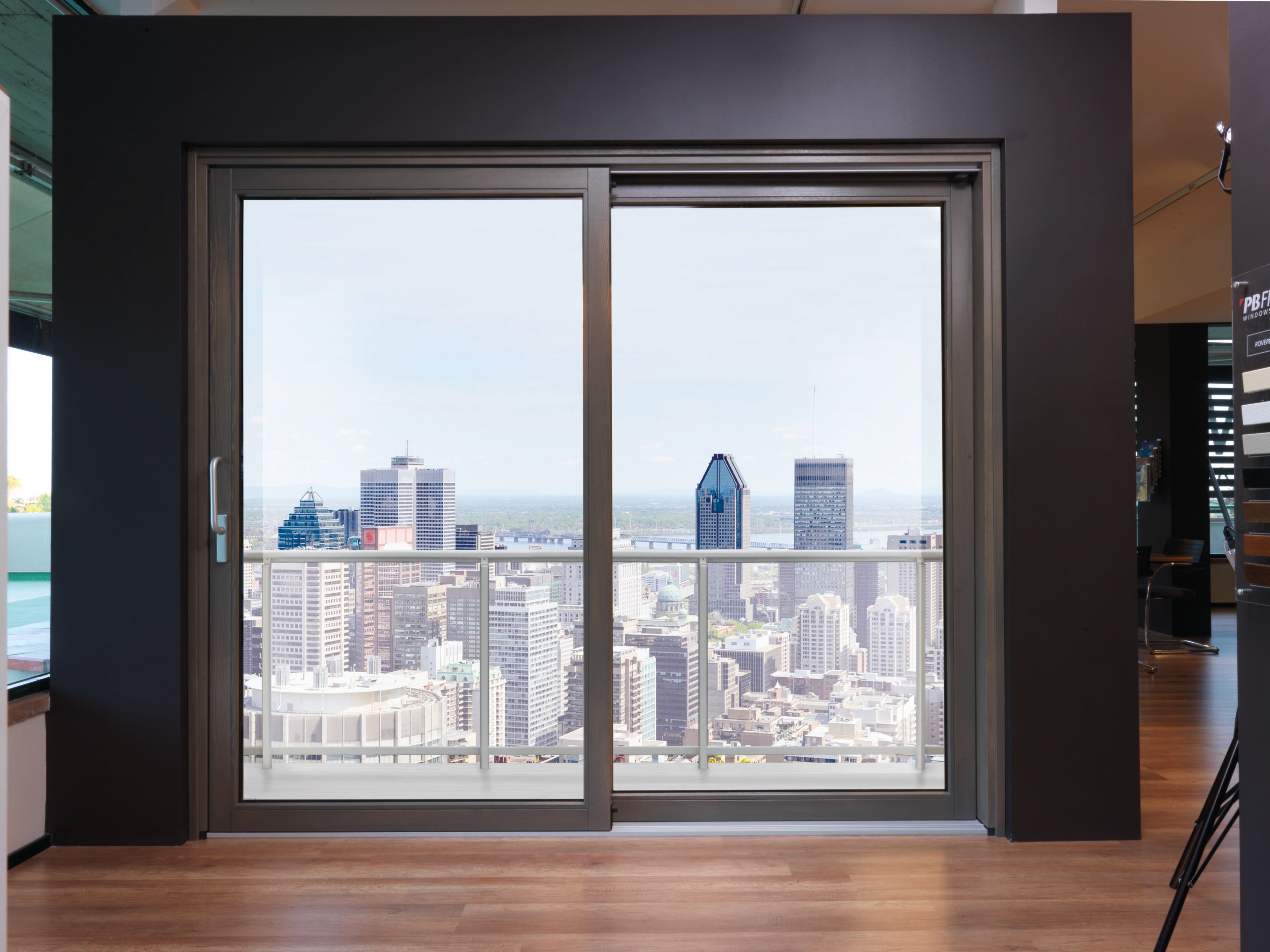 Ламинированное деревянное окно PB Finestre ICONA LEGNO ARCH-00046410 - Вид №1