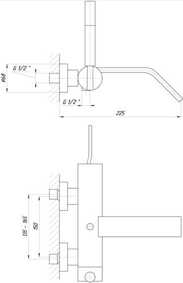 ML.TOR-9002.CR Смеситель Migliore Tor - Вид №1