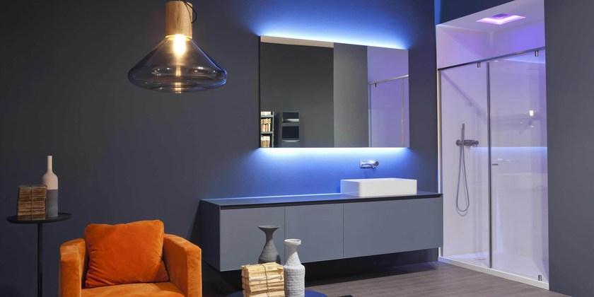 Antonio Lupi Design Модульная душевая кабина из хрусталя с поворотной дверью Antoniolupi sun-id-1380697 - Вид №1