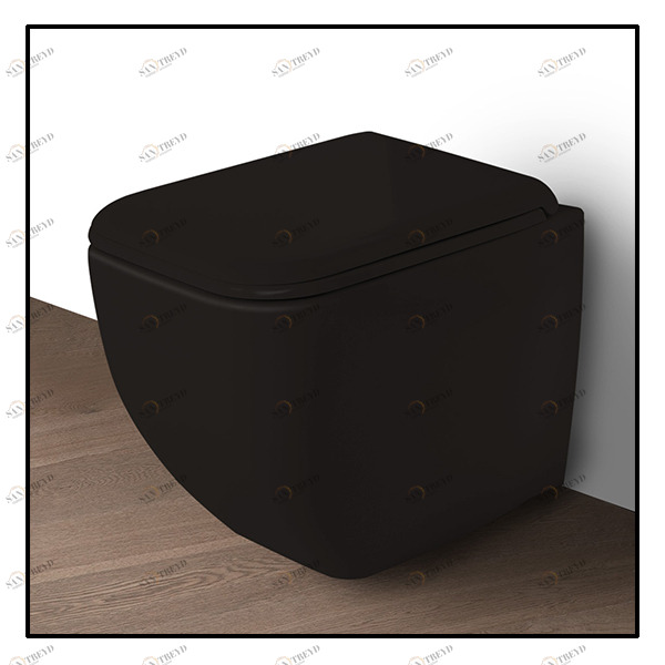 FLVALV Приставной унитаз напольный Серый Ceramica Cielo FLUID Италия