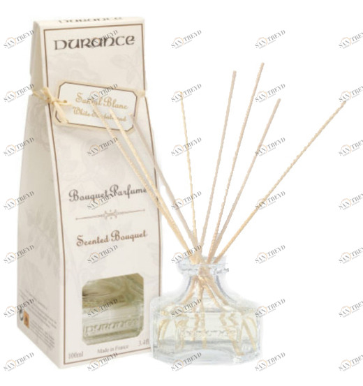 Диффузор 100мл "Белый сандал" White Sandalwood DURANCE САНДАЛ 301561 Белый 