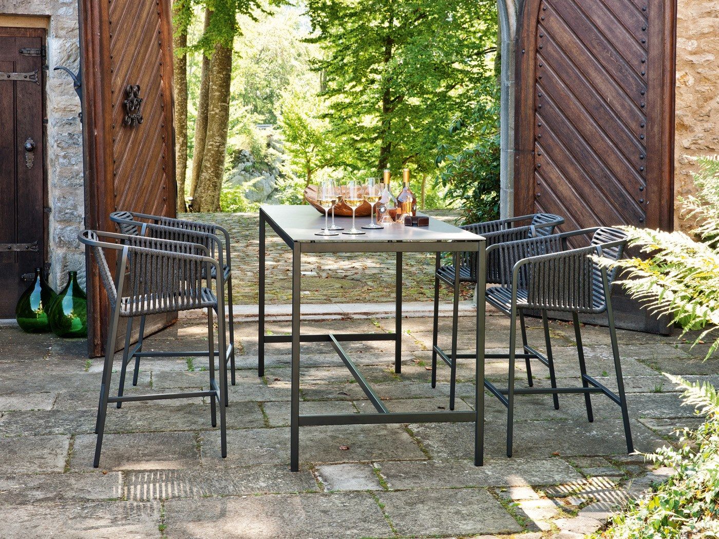 Прямоугольный садовый стол из ламината FISCHER MÖBEL Люкс ARCH-00113154 - Вид №2