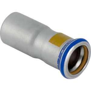 34296 Переход Geberit Mapress из нержавеющей стали, с гладким концевиком (газ) Geberit
