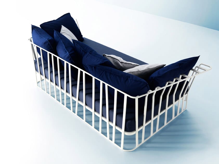 Алюминиевый садовый диван Roberti Hamptons Graphics ARCH-00035025 - Вид №2