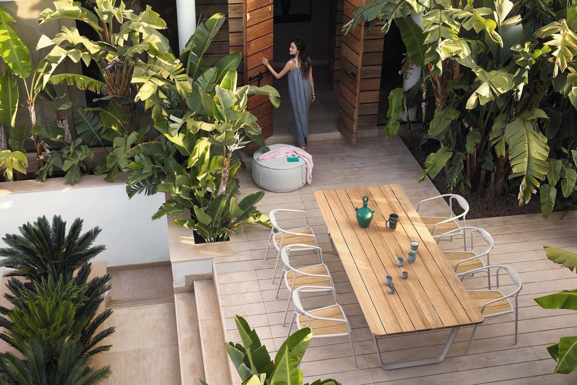 MNST1055 Обеденный стол pwi flint f13 264см x 113,5см Manutti Air - Вид №7