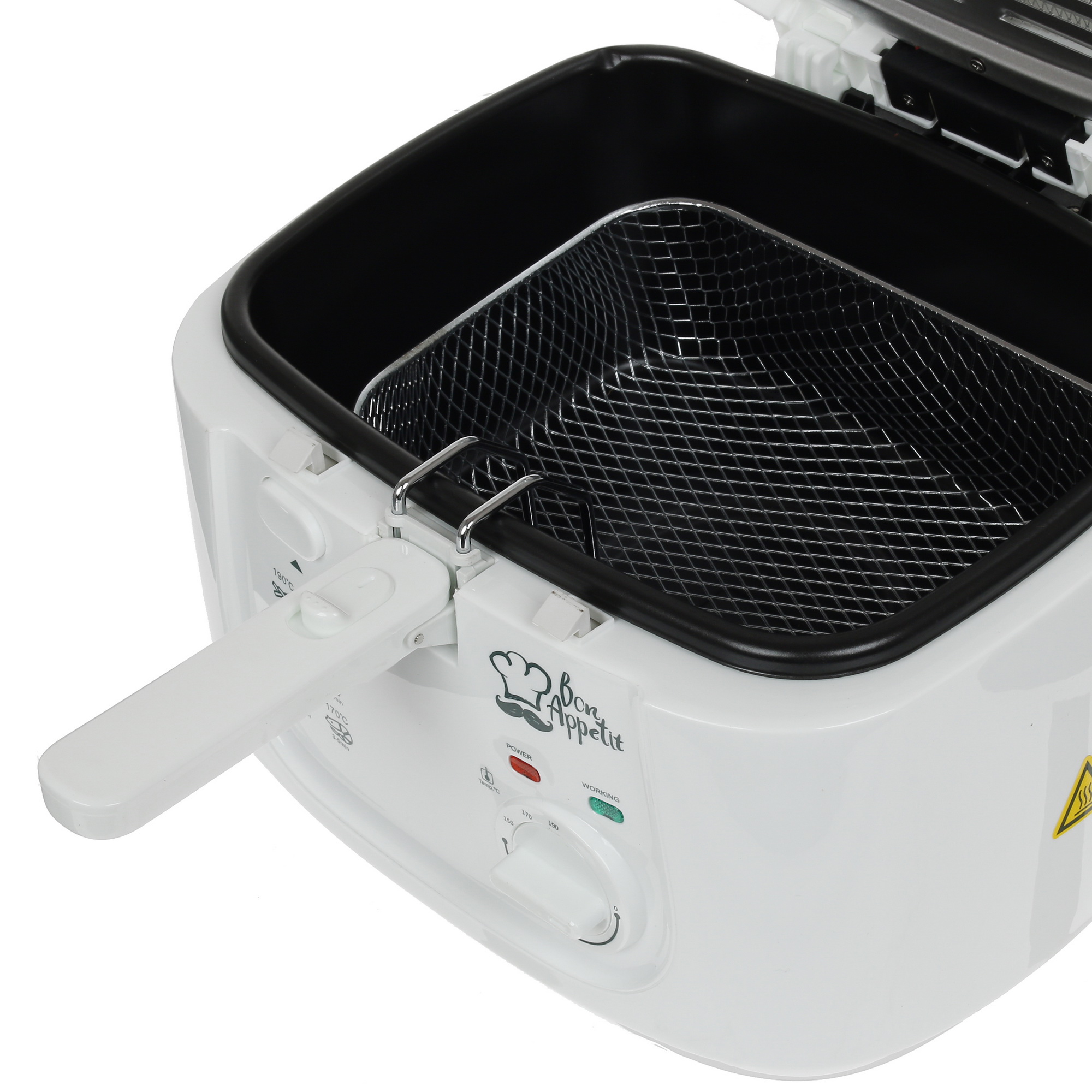 8123404 Фритюрница Endever Skyline FR-111 белый STDN-0058838 - Вид №4