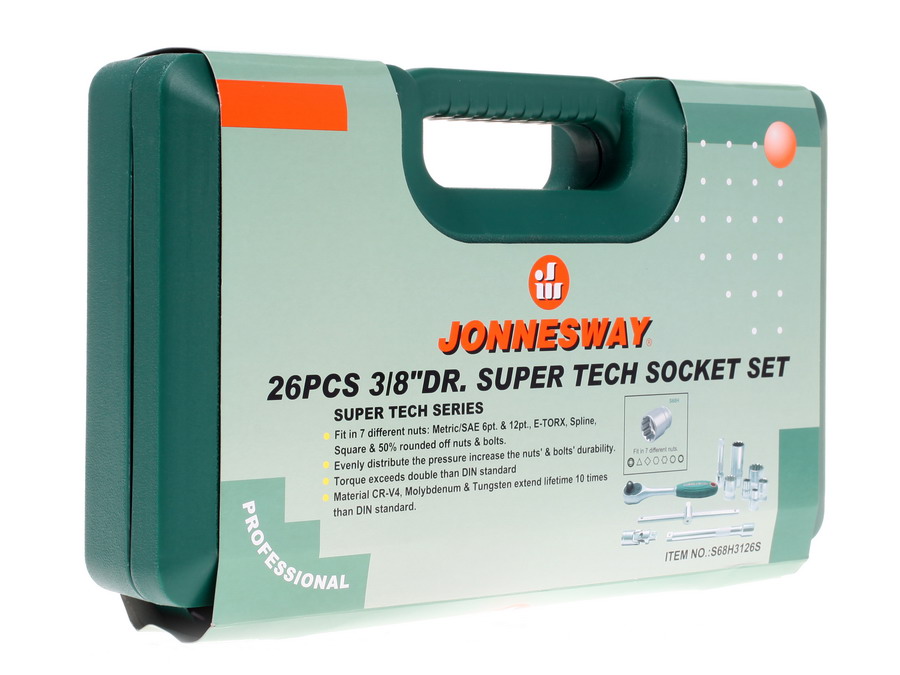 Набор инструментов Jonnesway S68H3126S 0152568 STDN-0064345 - Вид №4