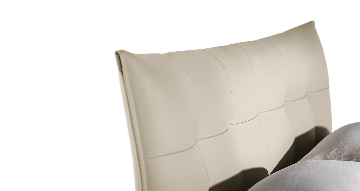 Кожаная кровать с мягким изголовьем Poltrona Frau ночь-кровати ARCH-00056155 - Вид №8