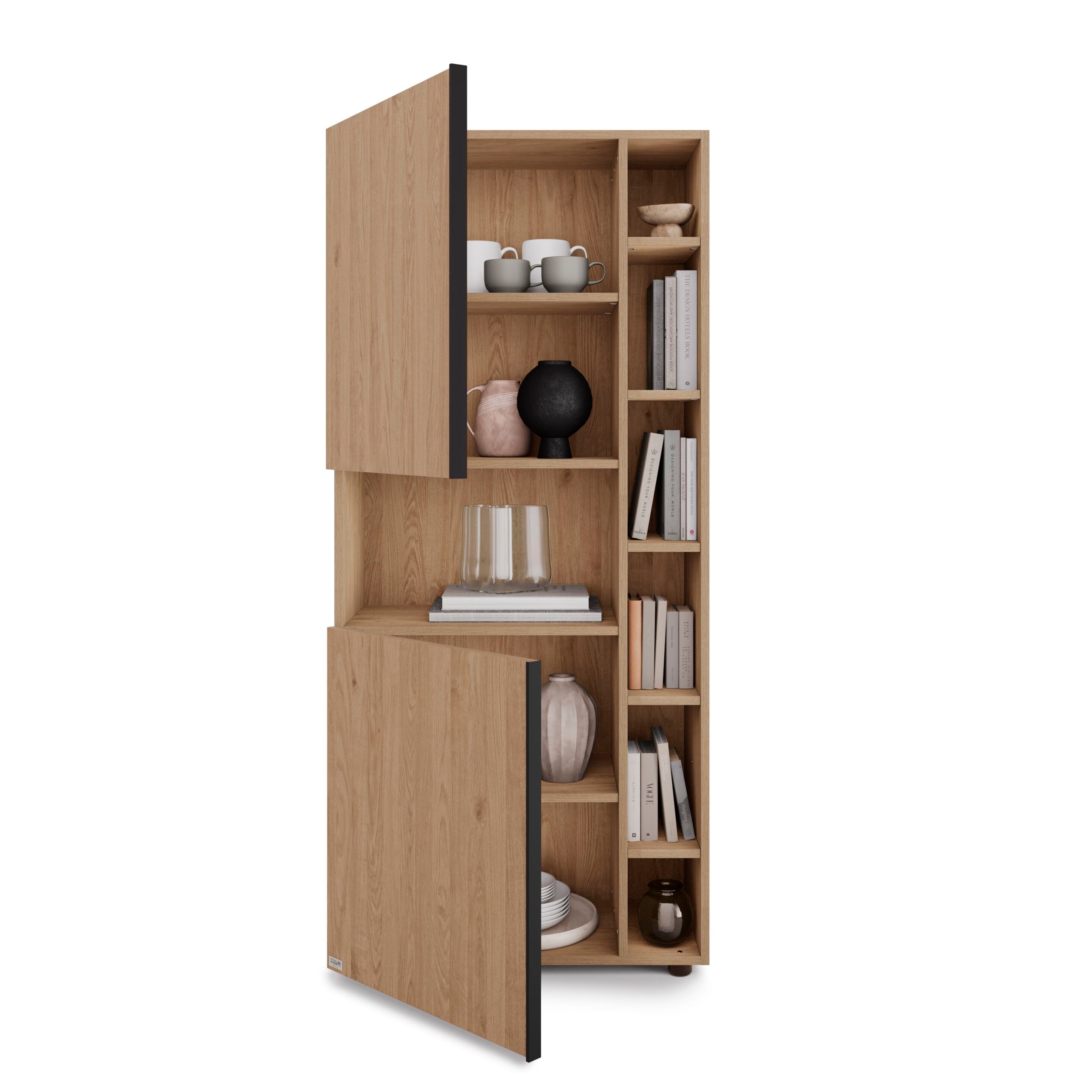 Настенный книжный шкаф из меламинированного материала Mobili Fiver ROMINA ARCH-00138664 - Вид №38