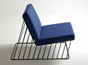 Тканевое садовое кресло без подлокотников