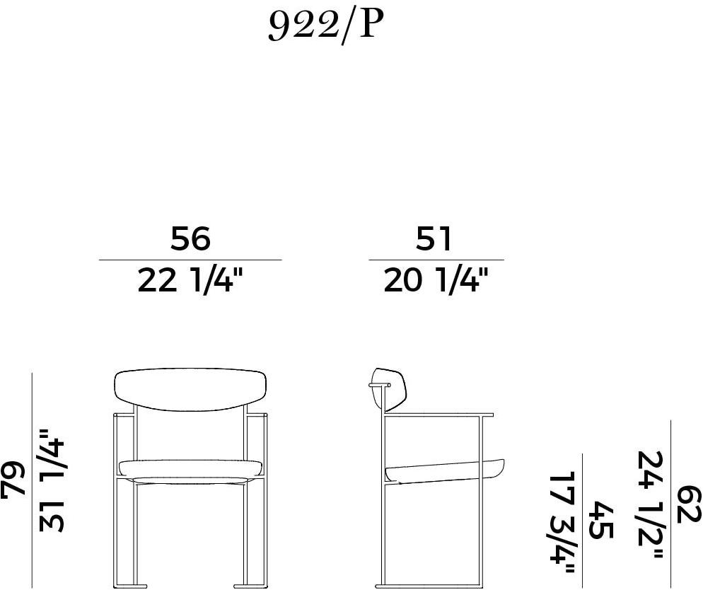 Potocco Садовое кресло со съемной крышкой Keel 922/p - Вид №5