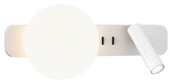 Astro Lighting Алюминиевая лампа для чтения прямого и непрямого света в современном стиле с фиксированным кронштейном Zeppo sun-id-1501885 - Вид №21