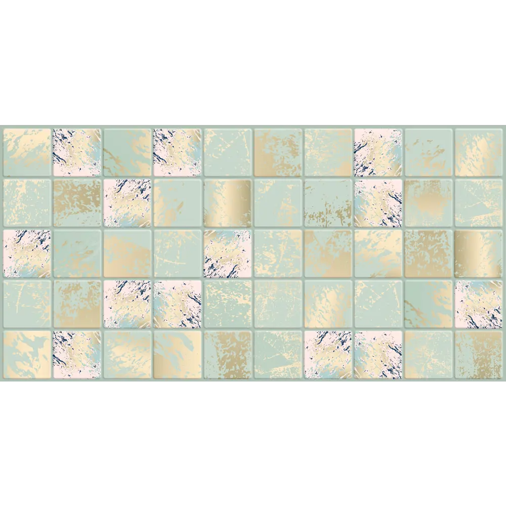 Листовая панель Брилл ПВХ955x480x0.3 мм 0.46 м² GRACE STLM-2190700