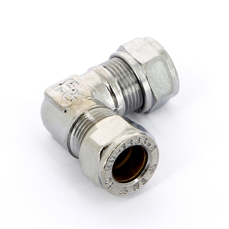 Угол обжим хромированный TIEMME 10 1130037 - Вид №3