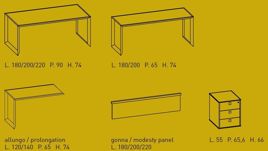 IFT Офисный комод из дерева 45/90 sun-id-1496608 - Вид №3